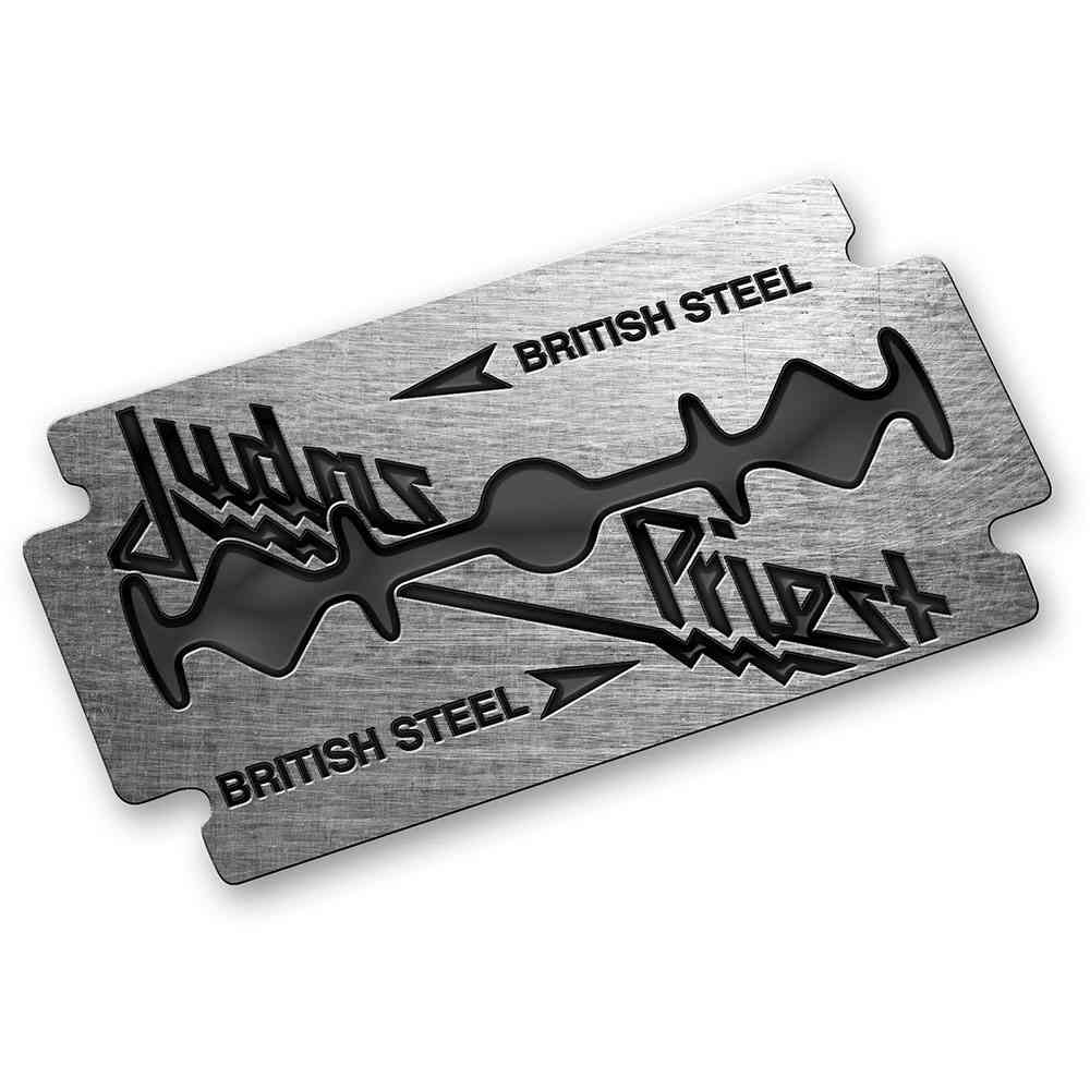 Judas Priest - British Steel Pin - Zilverkleurig